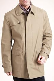 Collezione Cotton Rich Stormwear Funnel Neck Mac [T16-9138C-S]
