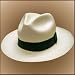 Montecristi Panama Hat - Fedora (Tuis) for Men (Grade 11-12)