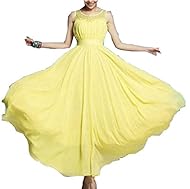  Full Length Chiffon Summer  Ball Gown Evening Dress/Prom Dress 