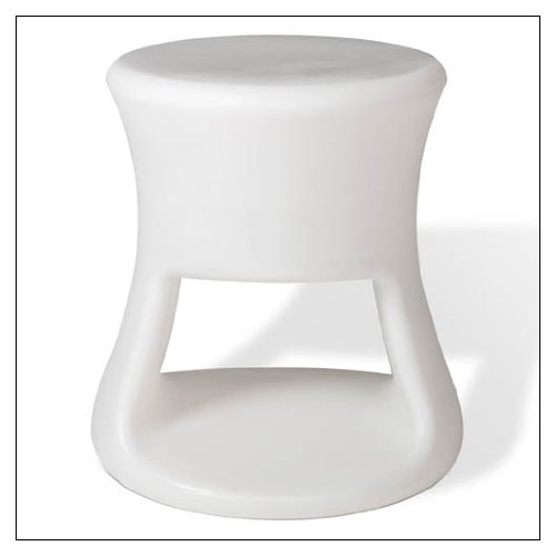 Tiki Stool by Offi - White