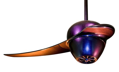 Fanimation FP2120RB Enigma Ceiling Fan, Custom-Finish, 1 Blade, Red/Blue