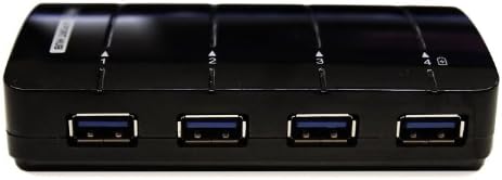 LB1 High Performance New USB 3.0 Hub 4-Port Super Speed for Asus 13.3" ZENBOOK Ultrabook 4 GB Memory and 128 GB Solid State Drive Silver UX31A-R5102H 4 Ports USB 3.0 Hub with 3 USB 3.0 Data Ports+1 Smart Charging Port (5V/1.5A) with 5V 2A Power Adapter
