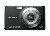 Produkt-Bild: Sony DSC-W220B Cybershot Digitalkamera (12 Megapixel, 4-fach opt. Zoom, 6,9 cm (2,7 Zoll) Display, Bildstabilisator) schwarz