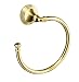 KOHLER K-10557-PB Devonshire Towel Ring, Vibrant Polished Brass