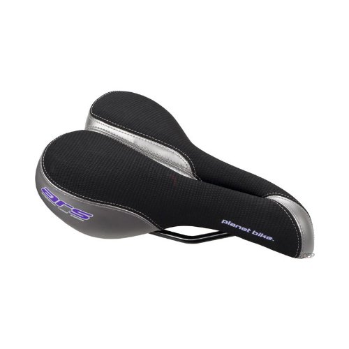 Planet Bike Women's A.R.S. Anatomic Relief Bicycle Saddle (Silver/Black)