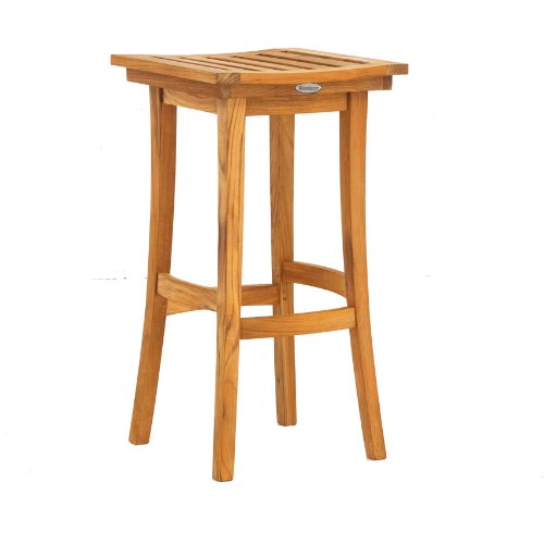 12114 Teak Backless Bar Stool 12114 Teak Backless Bar Stool