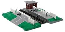 Hornby R8259 00 Gauge Automatic Level Crossing Railroad Lineside Signals & Building