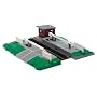 Hornby R8259 00 Gauge Automatic Level Crossing Railroad Lineside Signals & Building