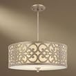 Minka Nanti Champagne Silver 3 Light Chandelier 1494-252