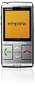 Emporia emporiaLIFEplus Handy (Seniorenhandy, H&ouml;rger&auml;te tauglich, mit Notruf-Funktion) silber