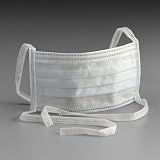 3M Standard Tie-On Surgical Mask, 50/Bx, 3M1816