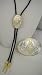 Sterling Silver /Gold Plated Masonic Bolo Tie and Buckle Set