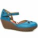 Fly London Yuna Ankle Strap - 5 Uk - Blue - Leather