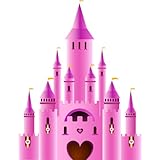 Peel and Stick Fairy Tale Castle Wall Stickers Decals Removable Wall Art