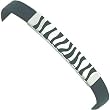 Sterling Silver Rubber Zebra Bracelet 7"