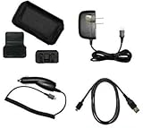 Cell Phone Accessories Bundle for AT&T Blackberry Curve 8900 (Includes; Pre ....