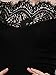 Choies Women Polyester Lace Long Sleeve Tight Black T-Shirt