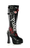 Women's 557-Punk 5.5 Knee Buttons DÃ©cor