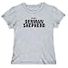 T-Shirt Womens Heather Gray  I love my German Shepherd  Dogs