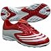 アディダス F10 2008 TRX TF J ユニバーシティレッド×ホワイト