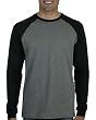 Long Sleeve Raglan Baseball Tee Shirt