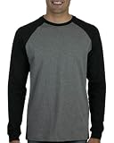Long Sleeve Raglan Baseball Tee Shirt