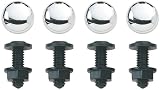 FASTENERS WITH DECORATIVE CAPS