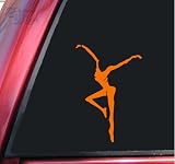 Fire Dancer - Dave Matthews Band Vinyl Decal Sticker - Orange