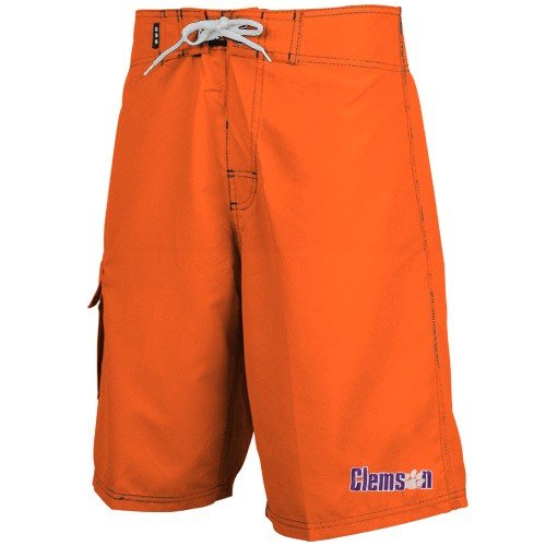 Clemson Tigers Orange Slugger Board Shorts