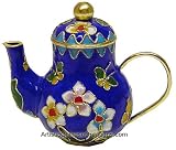 Chinese Crafts / Chinese Cultural Products: Chinese Cloisonne - Miniature Teapot