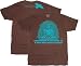 Serenity Dear Buddha Brown T-Shirt Tee Mens