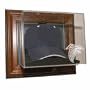 NFL Logo Gear Cap "Case-Up" Display - Brown - Baseball Cap Display Cases