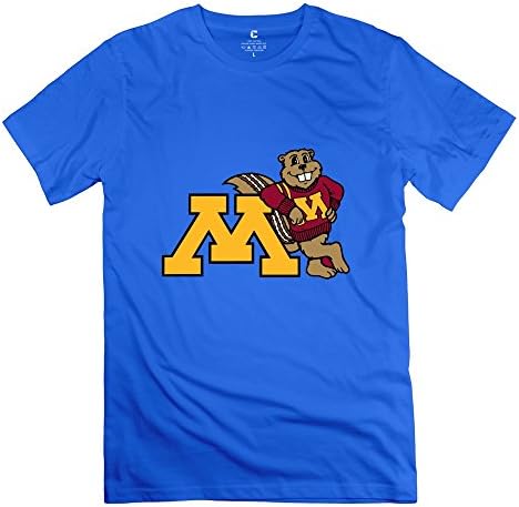 RIen Men's NCAA Minnesota Golden Gophers Football Team Logo T-Shirt M