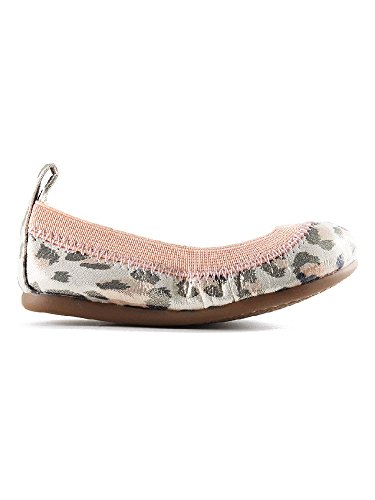 Yosi Samra Girls' Sammie Leopard Flat MISTYROSE 4