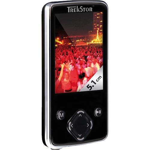 TrekStor i.Beat move 8 GB Video MP3 Player (Black/Chrome)