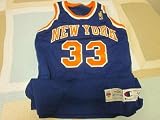 1996/97 New York Knicks NBA Game Used Home Jersey #33 Patrick Ewing - NBA Jerseys