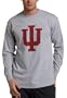 Indiana Hoosiers Athletic Oxford Long Sleeve T-Shirt (Medium, Athletic Oxford)