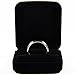 [EnvyJ] 7mm 18K Rose Gold Plated Tungsten Rings Carbide Domed Brushed Men's Women Wedding Band Ring Comfort Fit Finish Fit Size 5-16 w/ velvet ring box