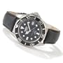 Invicta Men's Pro Diver Swiss Quartz Black Leather Strap Watch