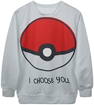 Pink Queen Fashion Pullover Long Sleeve Animal Digital Print Sweatshirt Sweater(15)