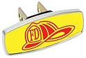 Heininger Automotive 4231 HitchMate Premier Series Hitch Cap Fireman's Hat