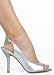 Dressy Sexy Patent Open Toe Slingback with Open Arch from Hot Fash Shoes - CRISPY Sil...