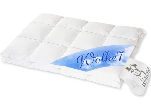 WOLKE 7 - 975.52.007 WARM Kassettendecke 4x6 Karos / 155x220 cm / 1.390 gr. Preisvergleich