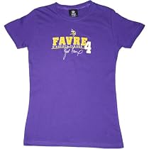 Brett Favre Minnesota Vikings Fair Catch Women's T-Shirt
