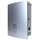 LEON 郵便ポスト MB4504 シルバー・マグネット付き