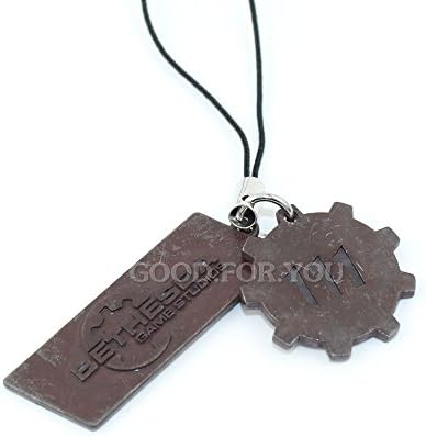 Hot Game Fallout 4 Theme Pendant Vault 111 Logo Mens Xmas Gifts with Card