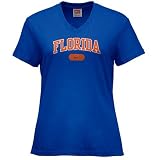 Nike Florida Gators Royal Blue Ladies Ligature Arched Team Logo T-shirt