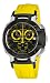 Tissot Men's T0484172705703 T-Race Quartz Yellow Strap Chronograph Dial Watch