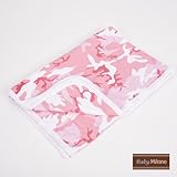 Baby Receiving Blanket by Baby Milano- Pink Camo.