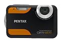 Pentax Optio WS80 Digitalkamera (10 Megapixel, 5-fach opt. Zoom, 6,9 cm (2,7 Zoll) Display, 1.5m wasserdicht, staubdicht) schwarz/orange